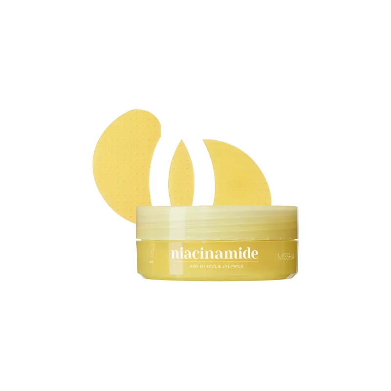 MISSHA Airy Fit Niacinamide Brightening Face & Eye Patch 60pcs