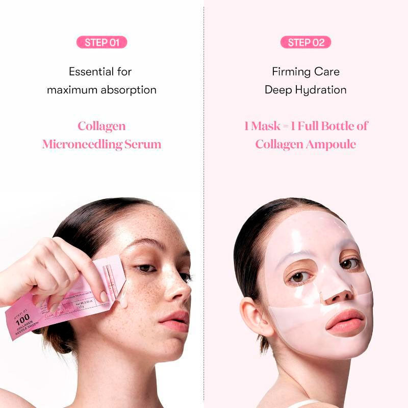 VT Collagen Reedle Shot 100 2-Step Hydrogel Mask