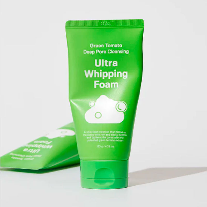 Sungboon Editor Green Tomato Deep Pore Cleansing Ultra Whipping Foam 120g