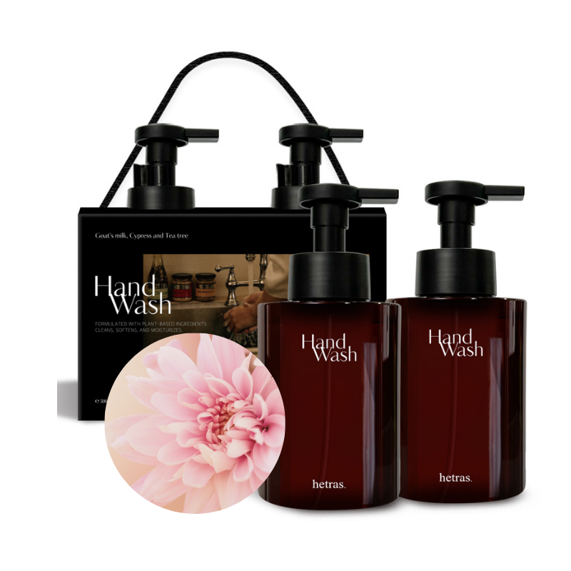 hetras Perfumed Bubble Hand Wash 515ml x 2 hetras