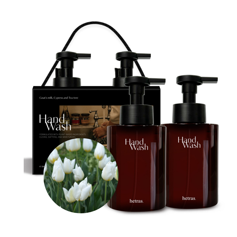 hetras Perfumed Bubble Hand Wash 515ml x 2 hetras