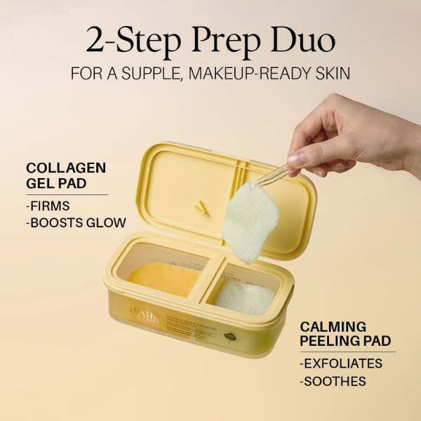 d'Alba Double Quick Liposome Serum Mask Pad 225ml / 100pads