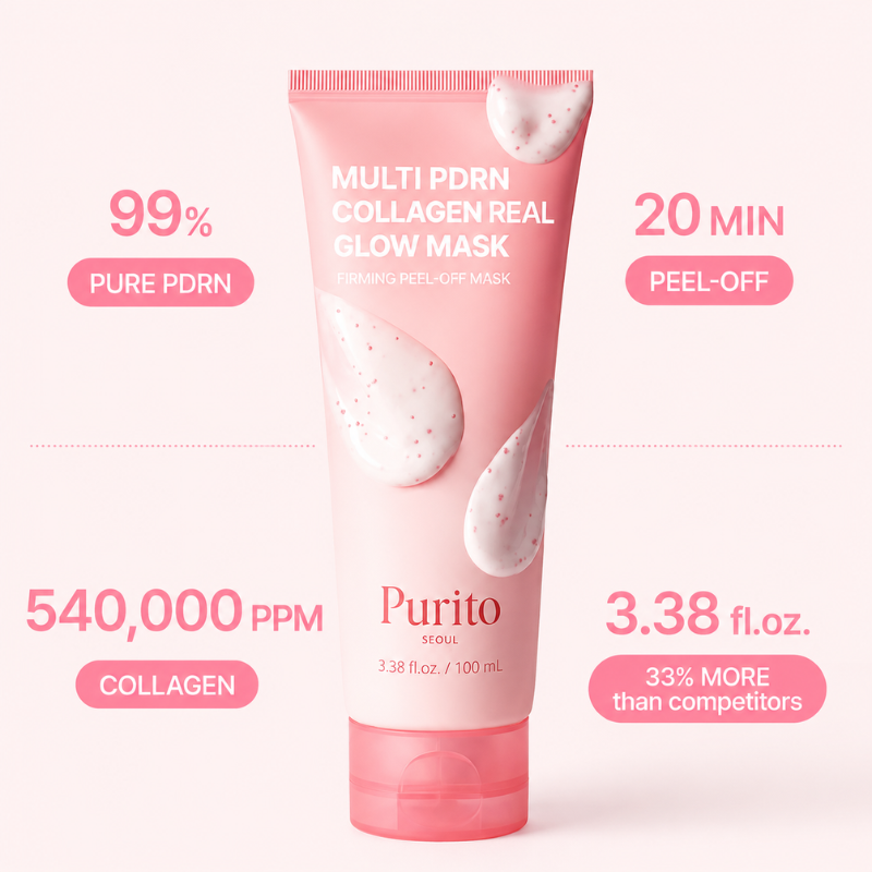 Purito Multi PDRN Collagen Real Glow Mask 100ml