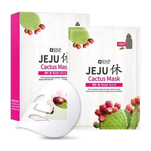 SNP Jeju Rest Cactus Mask 22ml SNP