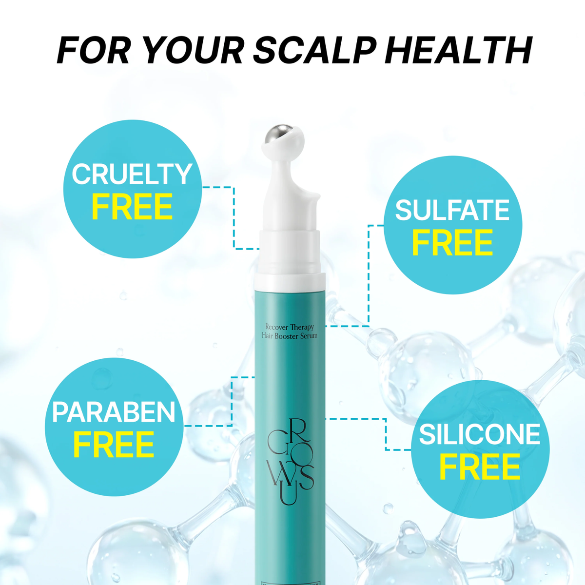 GROWUS Recover Therapy Hair Booster Serum 15ml