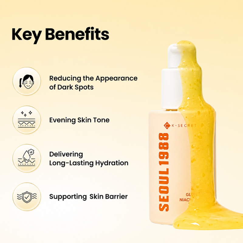 K-SECRET SEOUL 1988 Glow Serum : Niacinamide 15% + Yuja 30g