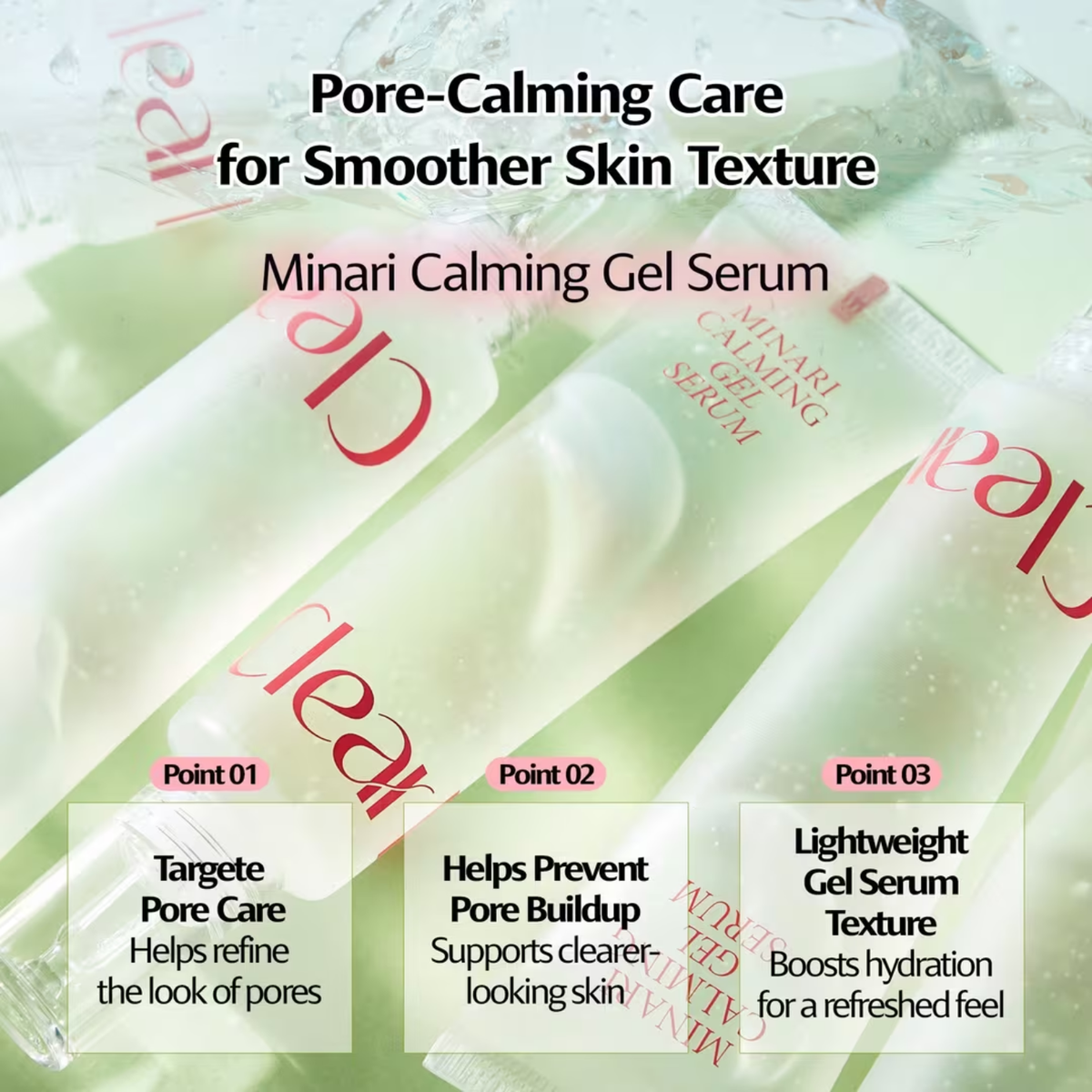 ClearDea Minari Calming Gel Serum 30ml