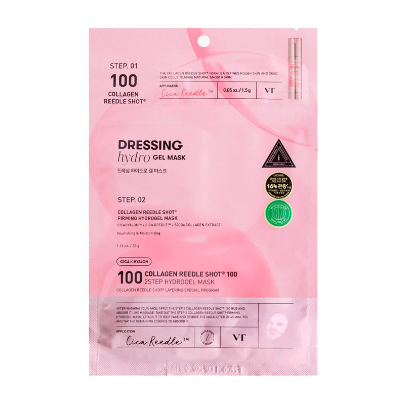VT Collagen Reedle Shot 100 2-Step Hydrogel Mask