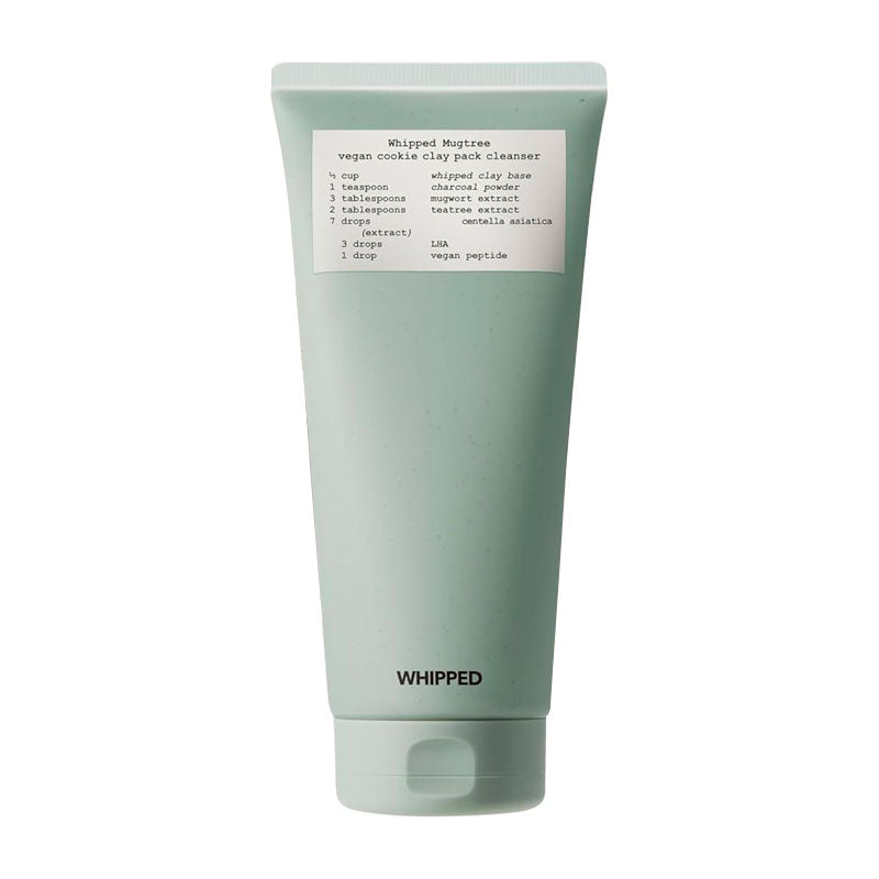 Whipped Mugtree Vegan Cookie Clay Pack Cleanser 130g