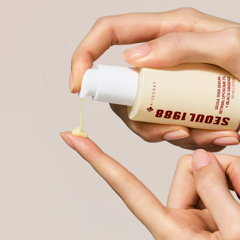 KSECRET SEOUL 1988 Serum: Retinal Liposome 2% + Black Ginseng 30ml