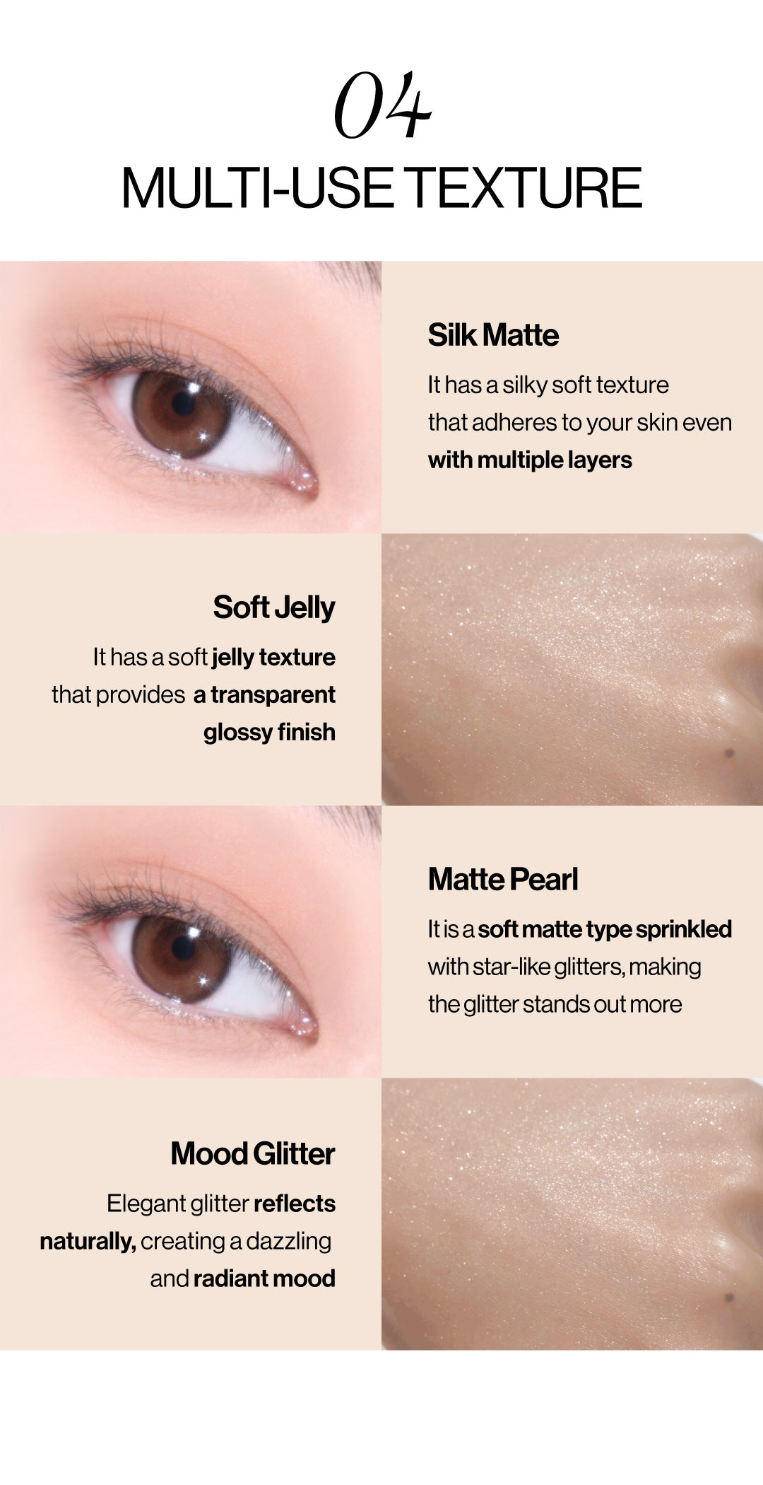 unleashia Mood Shower Eye Palette 4g