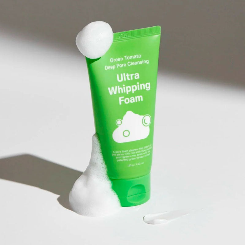 Sungboon Editor Green Tomato Deep Pore Cleansing Ultra Whipping Foam 120g