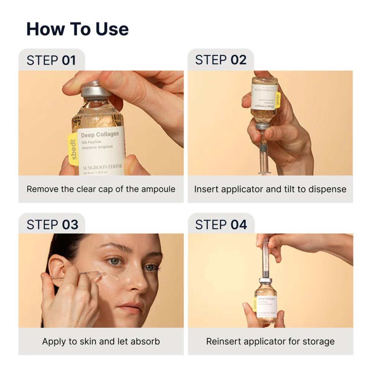 Sungboon Editor PDRN Pink Vitamin Glow Boosting Ampoule 40ml