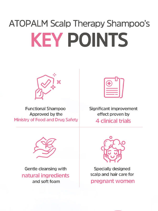 Atopalm Maternity Care Scalp Therapy Shampoo 460ml Atopalm