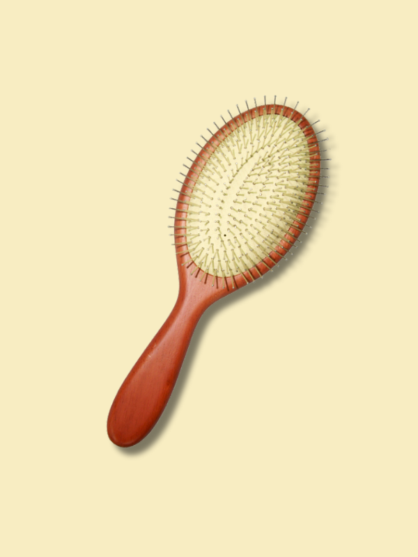 Livingstop Cushion Steel Brush Wooden Handle LivingStop