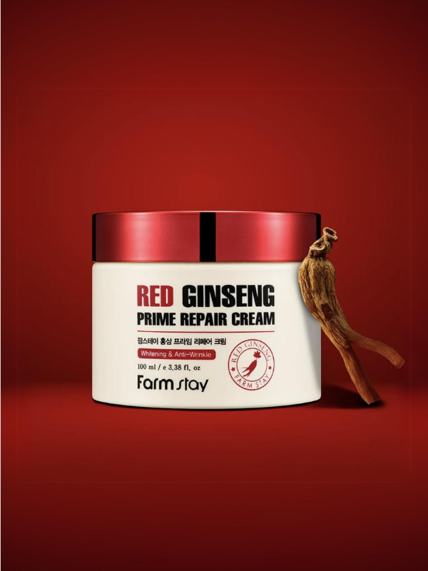 Farm Stay Red Ginseng Prime Repair Cream 100ml Farm Stay