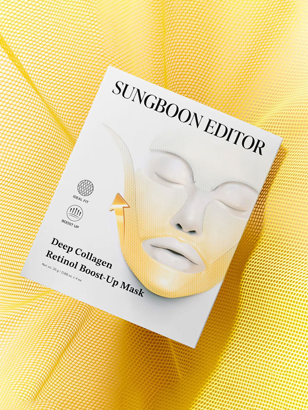Sungboon Editor Deep Collagen Retinol Boost Up Mask Set 25g