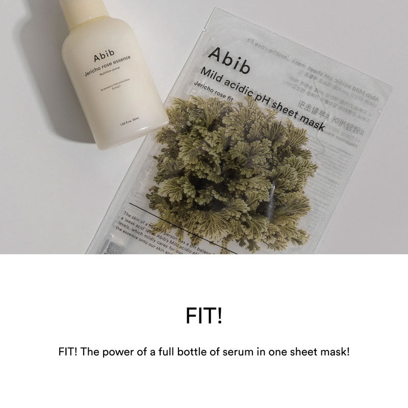 Abib Mild Acidic pH Sheet Mask #Jericho Rose 30ml ABIB