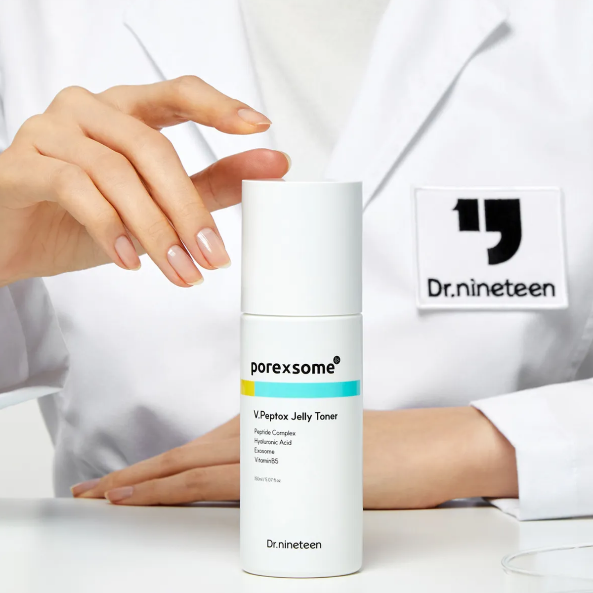 Dr.nineteen PoreXsome V.Peptox Jelly Toner 150ml - PinknBlossom