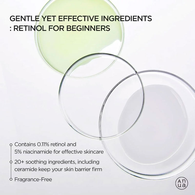Anua Nano Retinol 0.3% + Niacin Renewing Serum 30ml