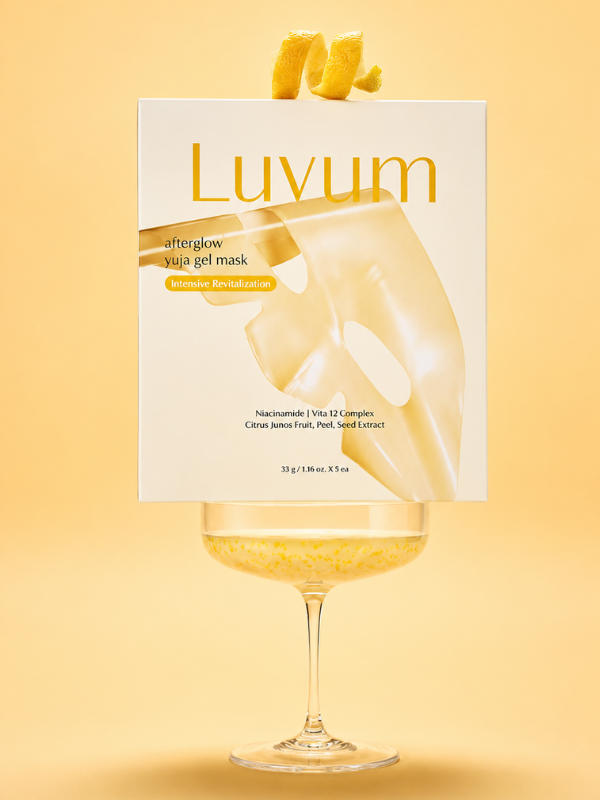 LUVUM Afterglow Yuja Gel Mask 33g