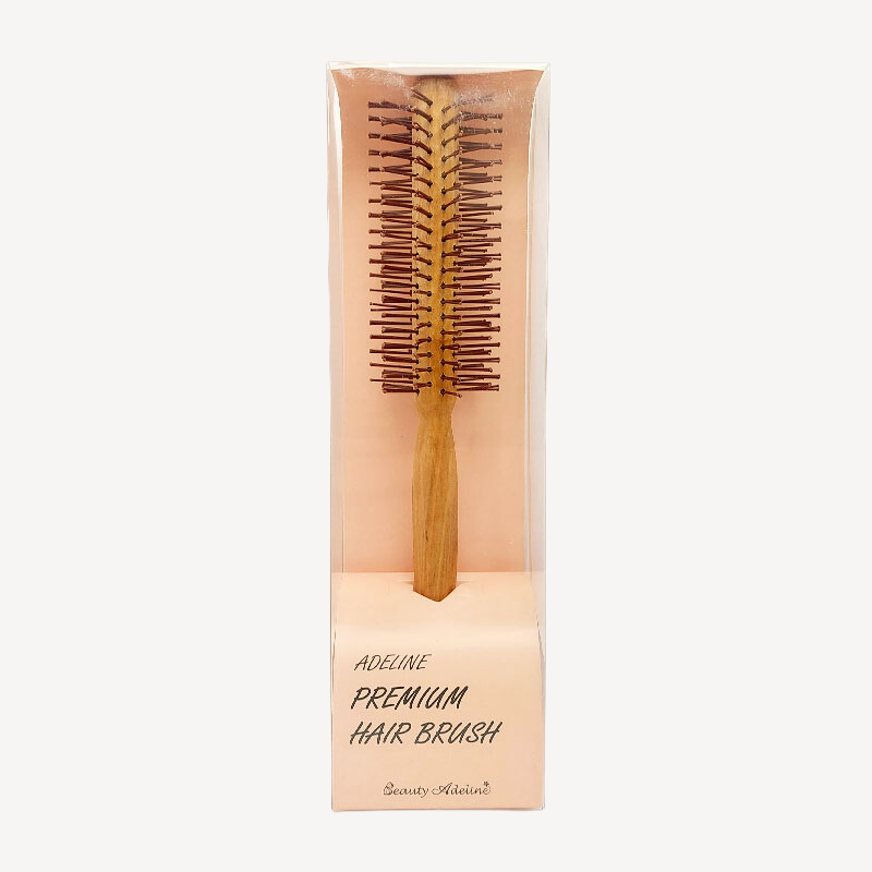 B.Adeline Dry Round Wooden Hair Brush B.Adeline