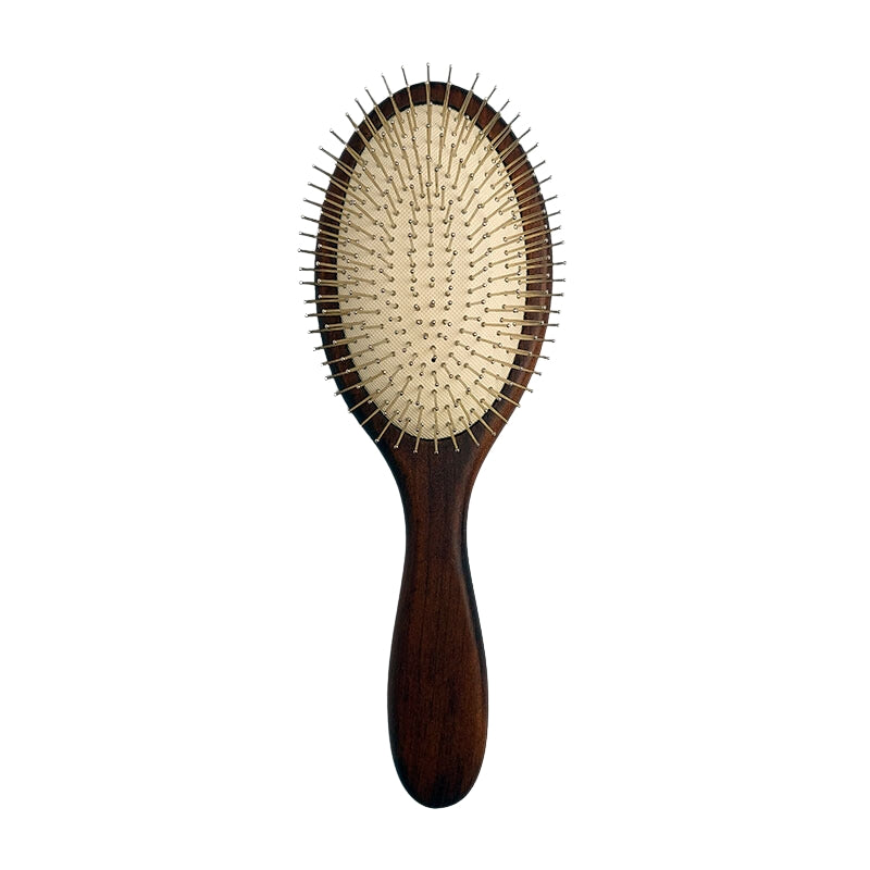 B.Adeline Steel Wooden Hair Brush B.Adeline