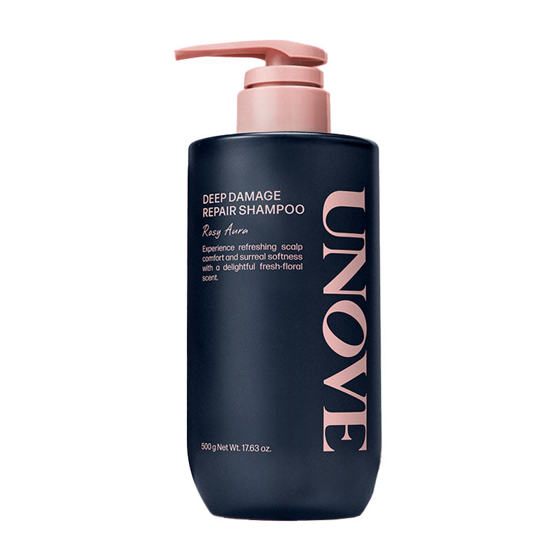 Unove Deep Damage Repair Shampoo 500ml - Rosy Aura