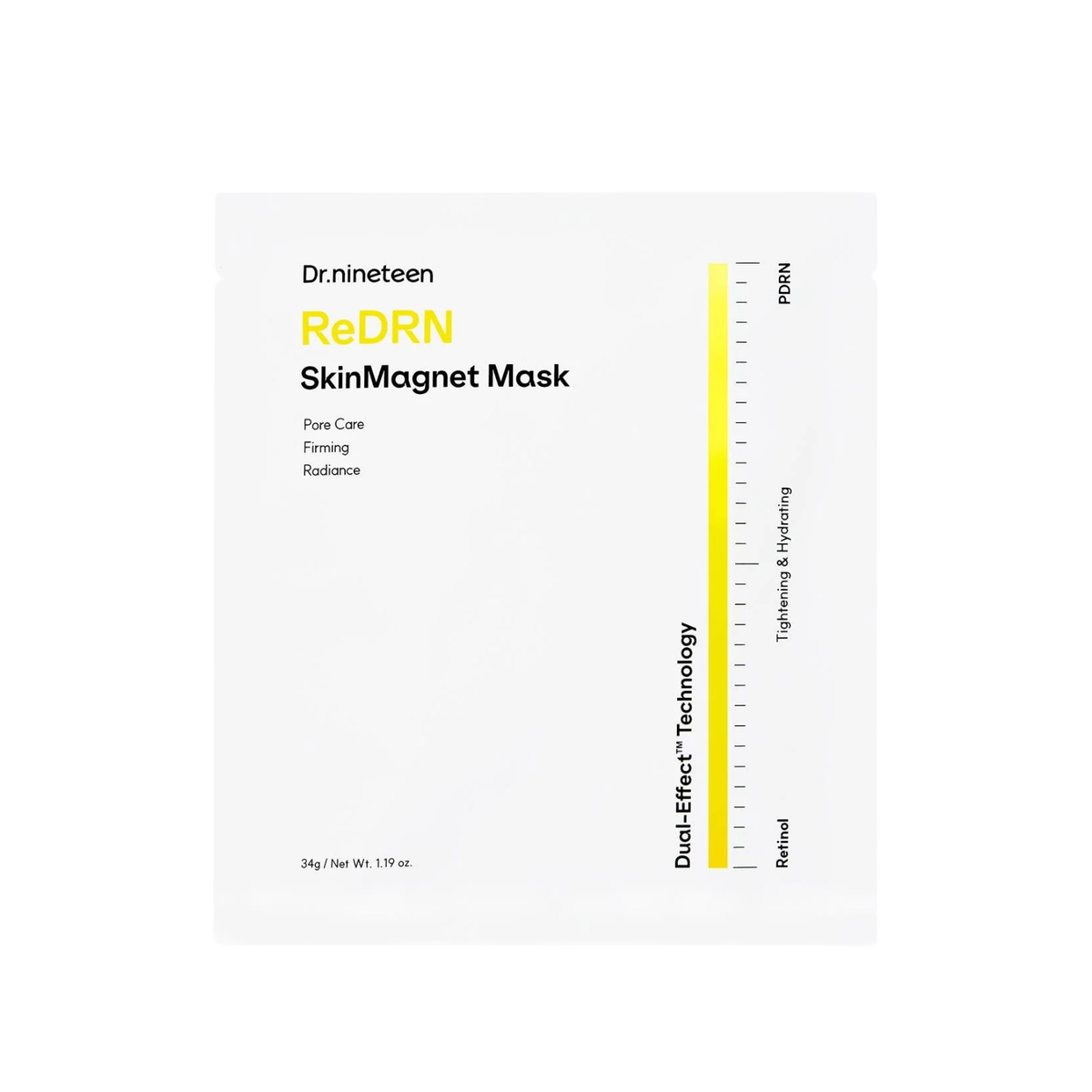 Dr.nineteen  ReDRN Skin Magnet Mask 34g - PinknBlossom