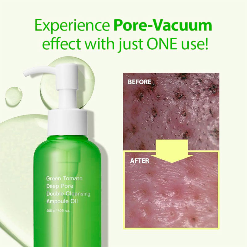 Sungboon Editor Green Tomato Double Cleansing Ampoule Oil 200ml