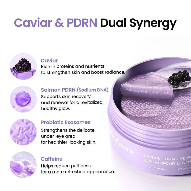 Biodance Caviar PDRN Eye Patches 30pcs