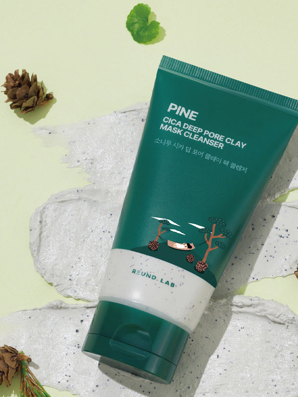 Round Lab Pine Cica Deep Pore Clay Mask Cleanser 150ml