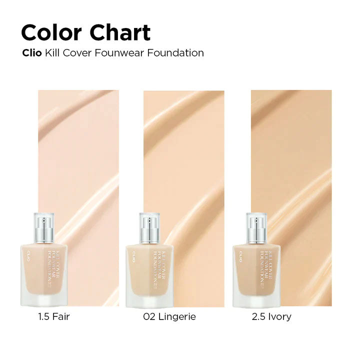 Clio Kill Cover Founwear Foundation 38g Clio