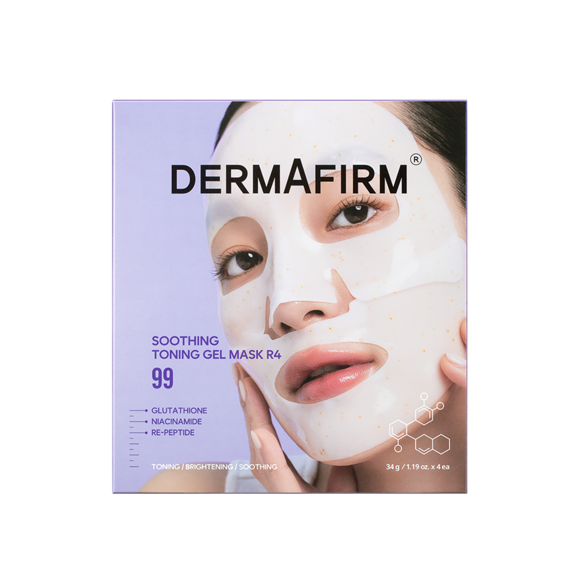 Dermafirm Soothing Toning Gel Mask R4 34g