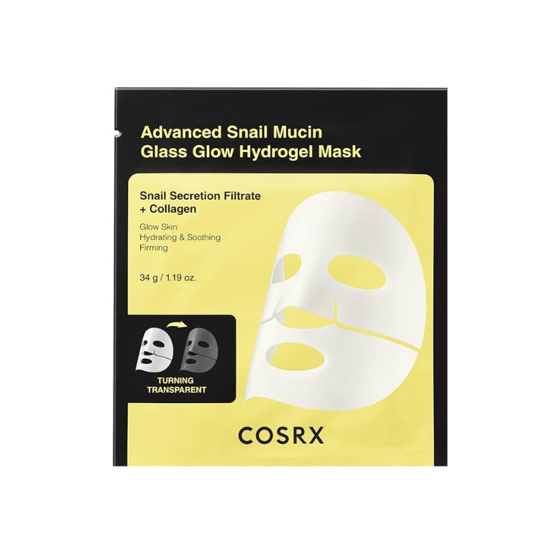 COSRX Advanced Snail Mucin Glass Glow Hydrogel Mask 35g
