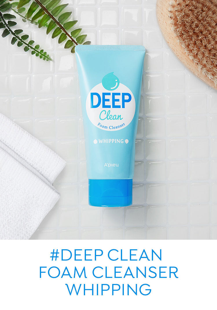 APIEU Deep Clean Foam Cleanser Whipping 130ml APIEU