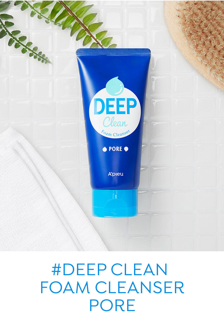 APIEU Deep Clean Foam Cleanser Pore 130ml APIEU