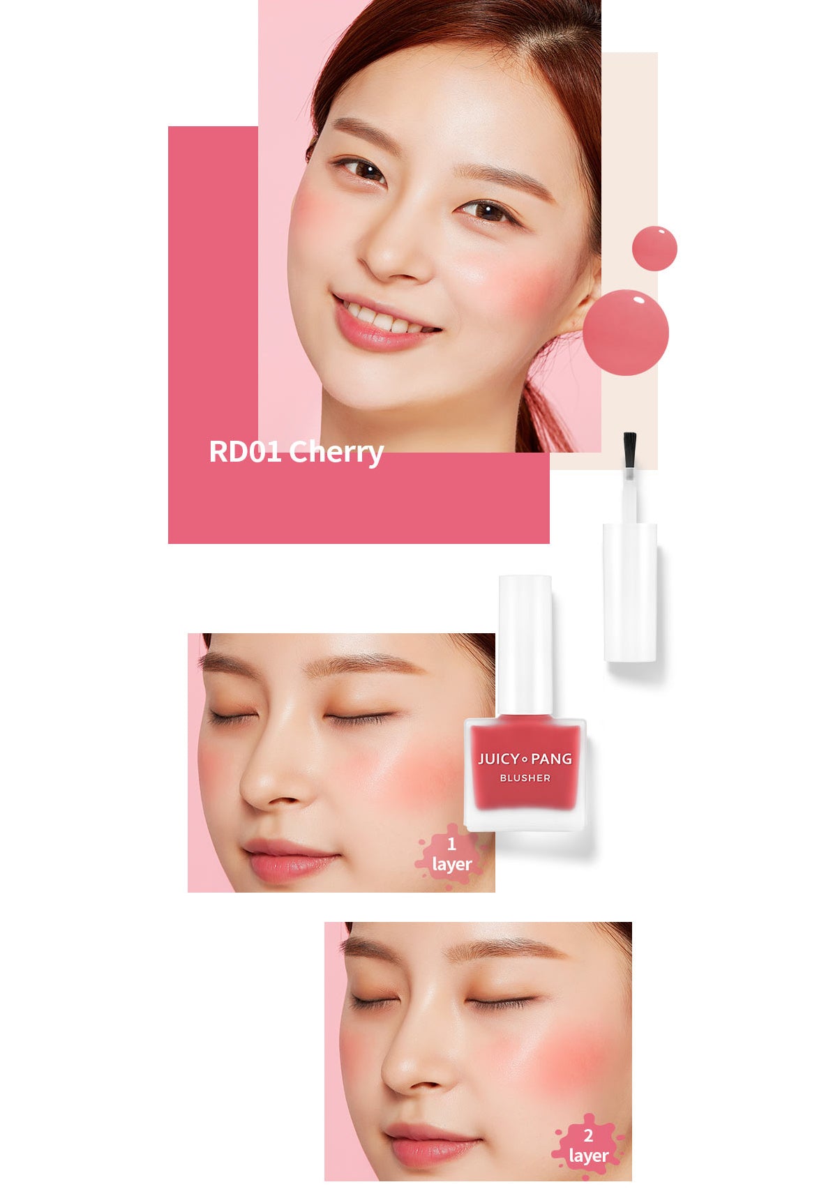 APIEU Juicy Pang Water Blusher 9g APIEU