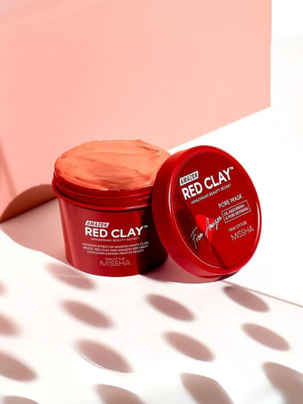 MISSHA Amazon Red Clay Pore Mask 110ml MISSHA