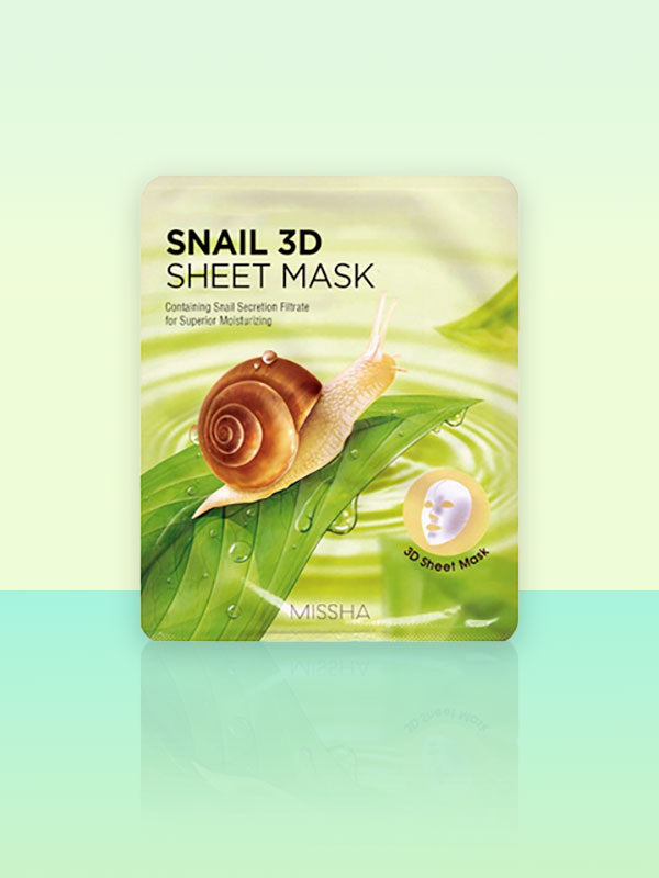 MISSHA Snail 3D Sheet Mask MISSHA