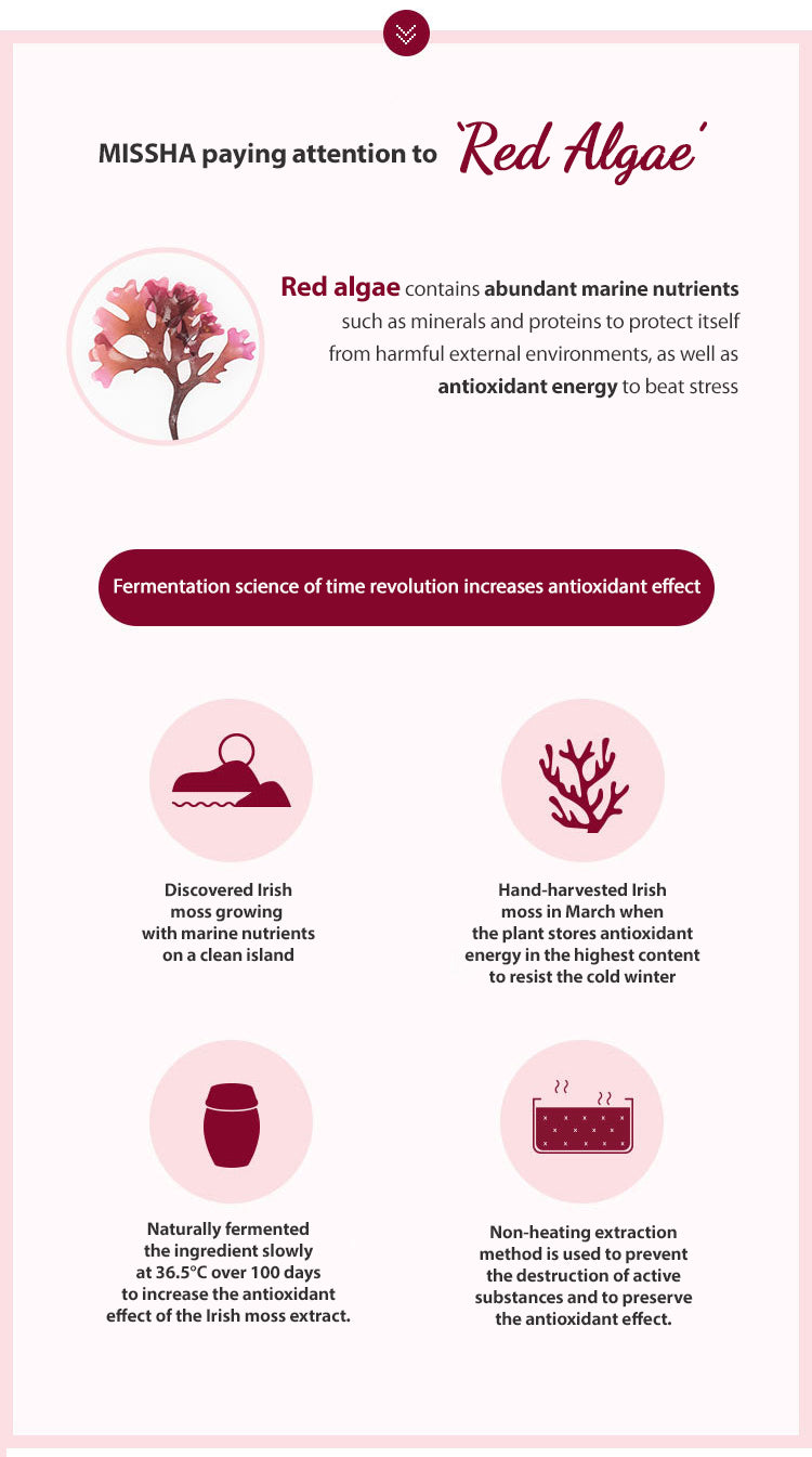 MISSHA Time Revolution Red Algae Revitalizing Cream 50ml MISSHA