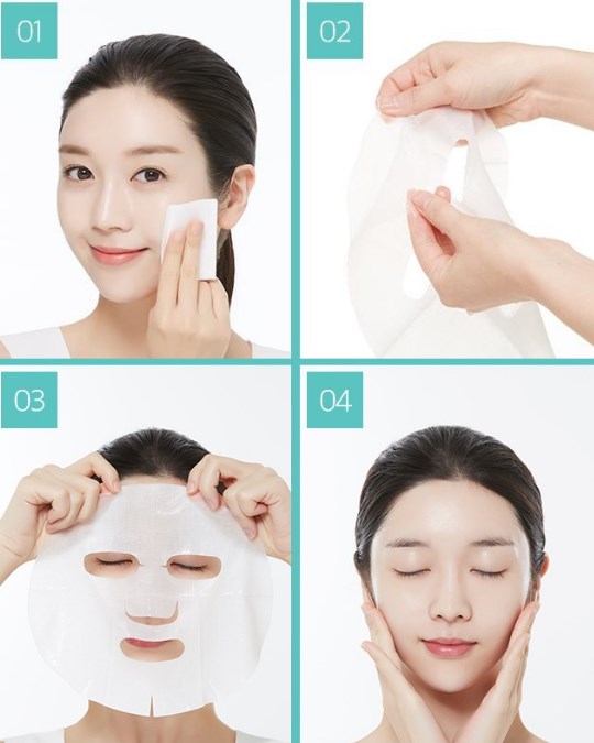 APIEU Madecassoside Gauze Mask 25g APIEU