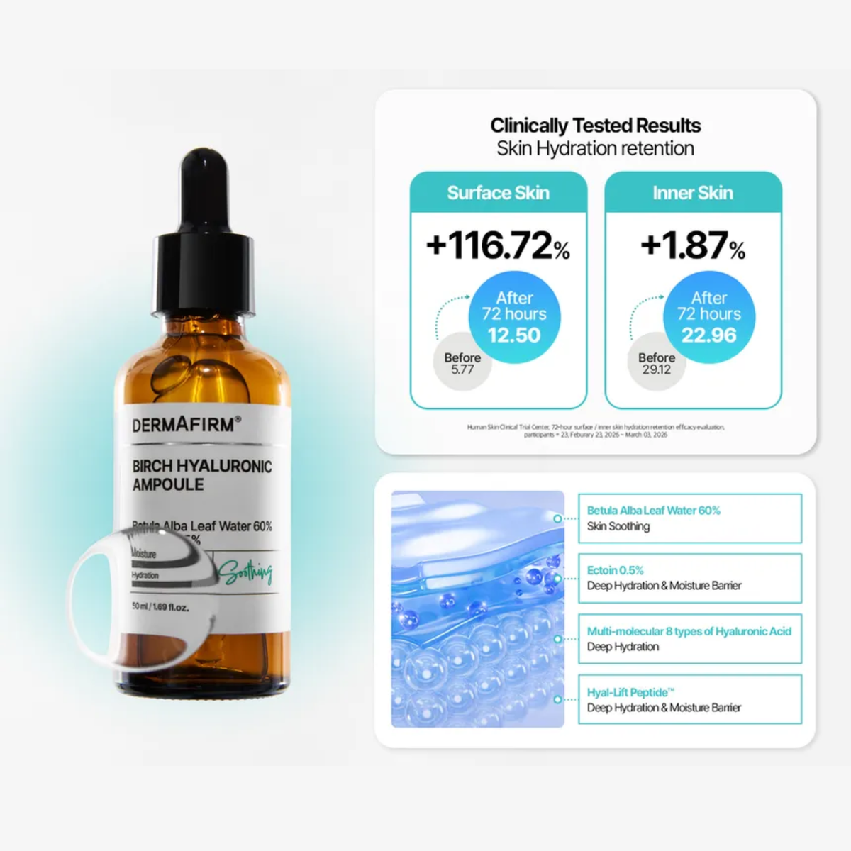 Dermafirm Birch Hyal Ampoule 50ml
