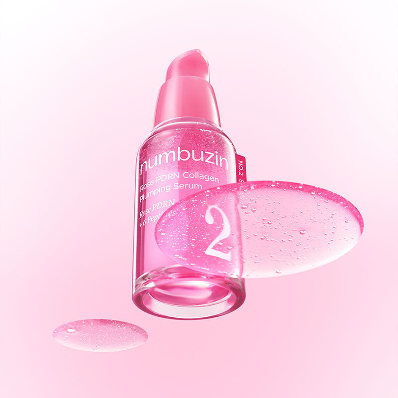 numbuzin No.2 Rose PDRN Collagen Plumping Serum 30ml