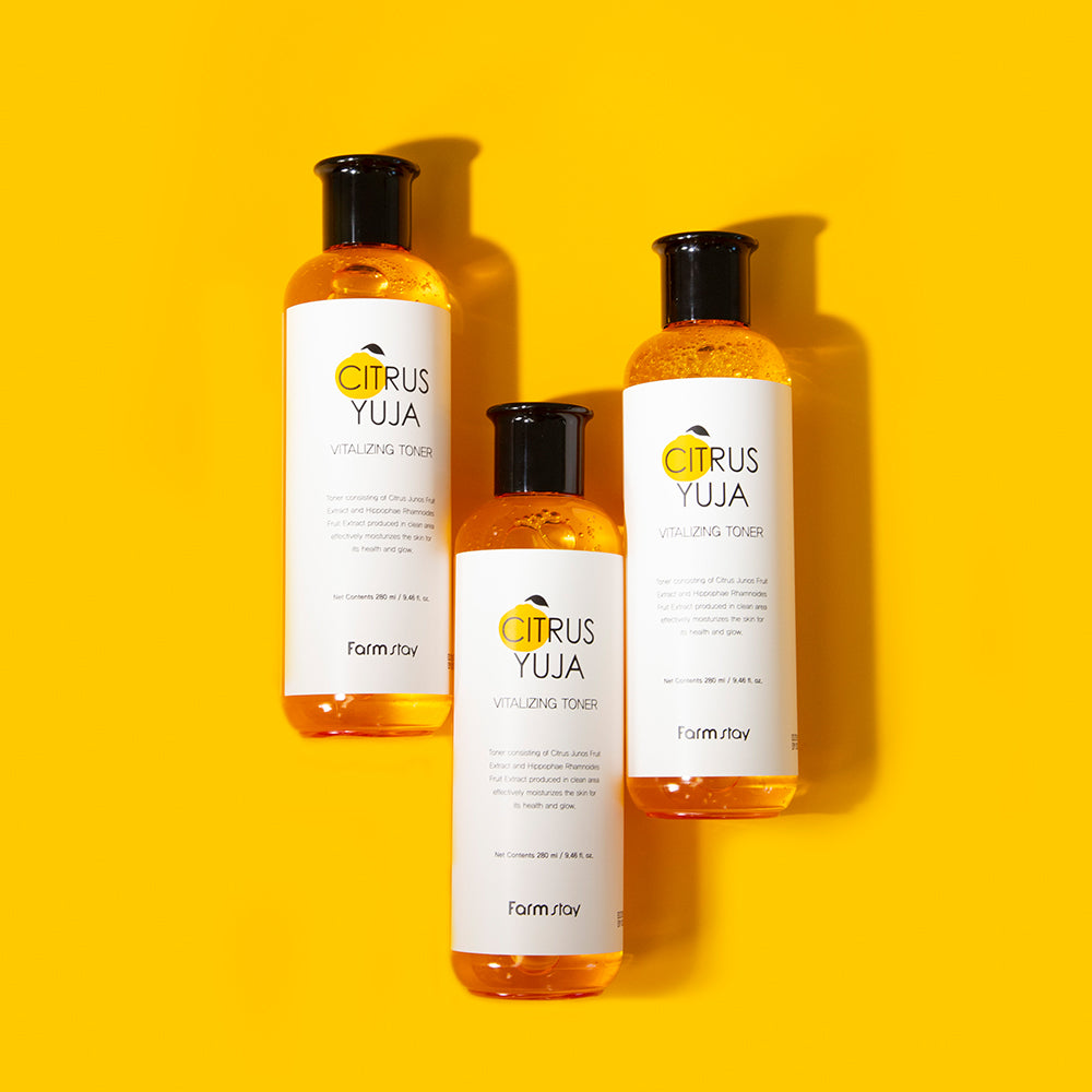 Farm stay Citrus Yuja Vitalizing Toner 280ml Farm Stay