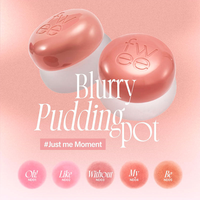 fwee Lip & Cheek Blurry Pudding Pot 5g fwee