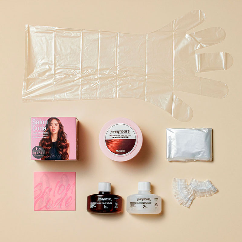 Jennyhouse Salon Code Glam Hair Color 70ml*2
