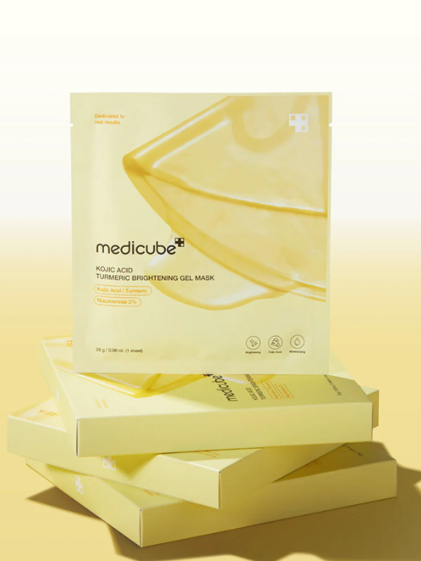 medicube Kojic Acid Turmeric Brightening Gel Mask 28g medicube