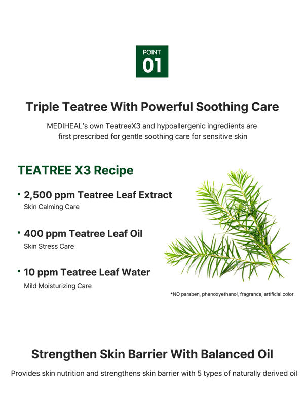 Mediheal Teatree Calming Hydrogel 300ml Mediheal