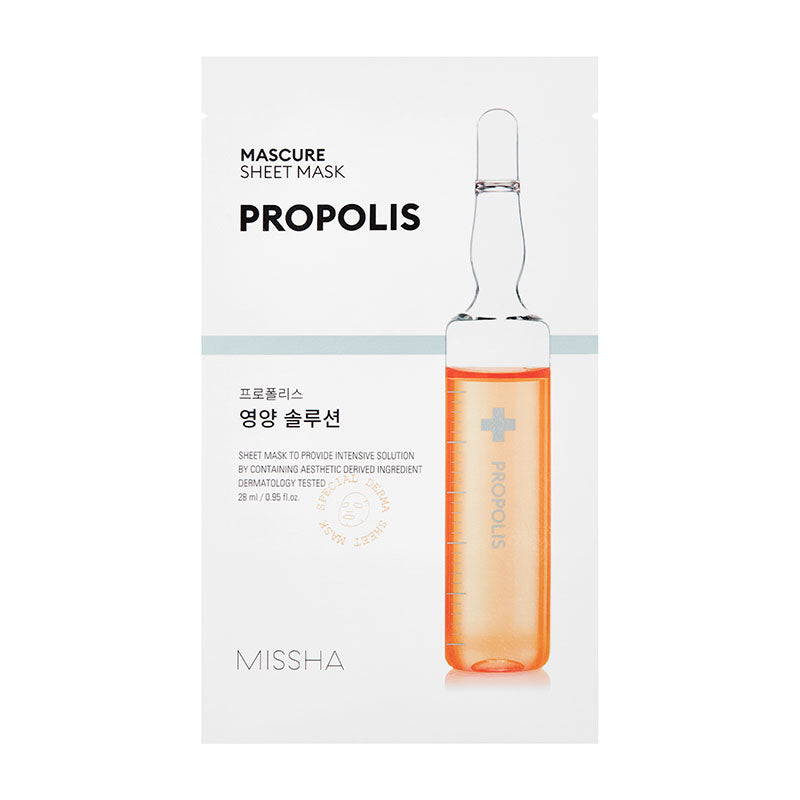 MISSHA Mascure Nutrition Solution Sheet Mask Propolis 27ml MISSHA